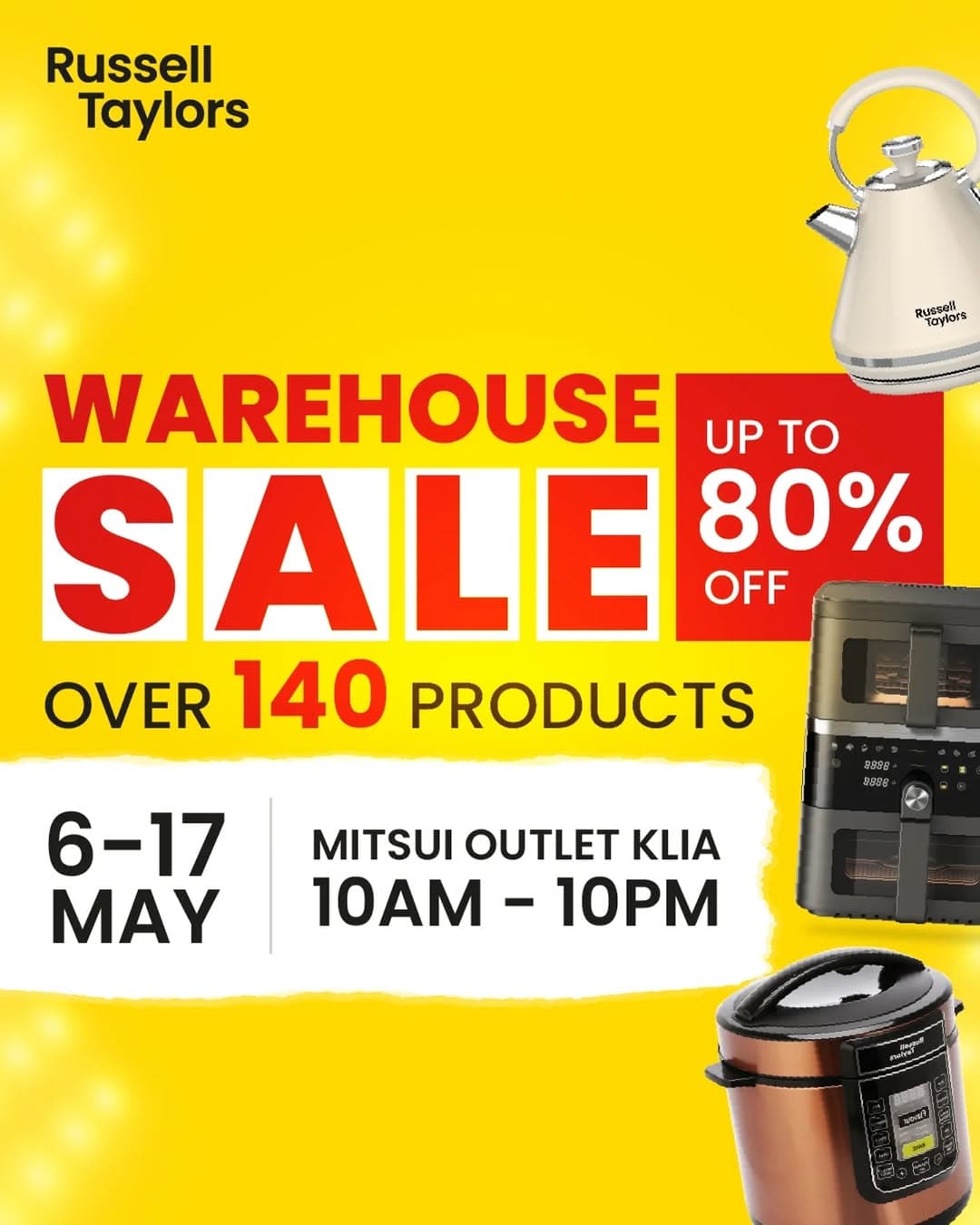 Russell Taylors Warehouse Sale