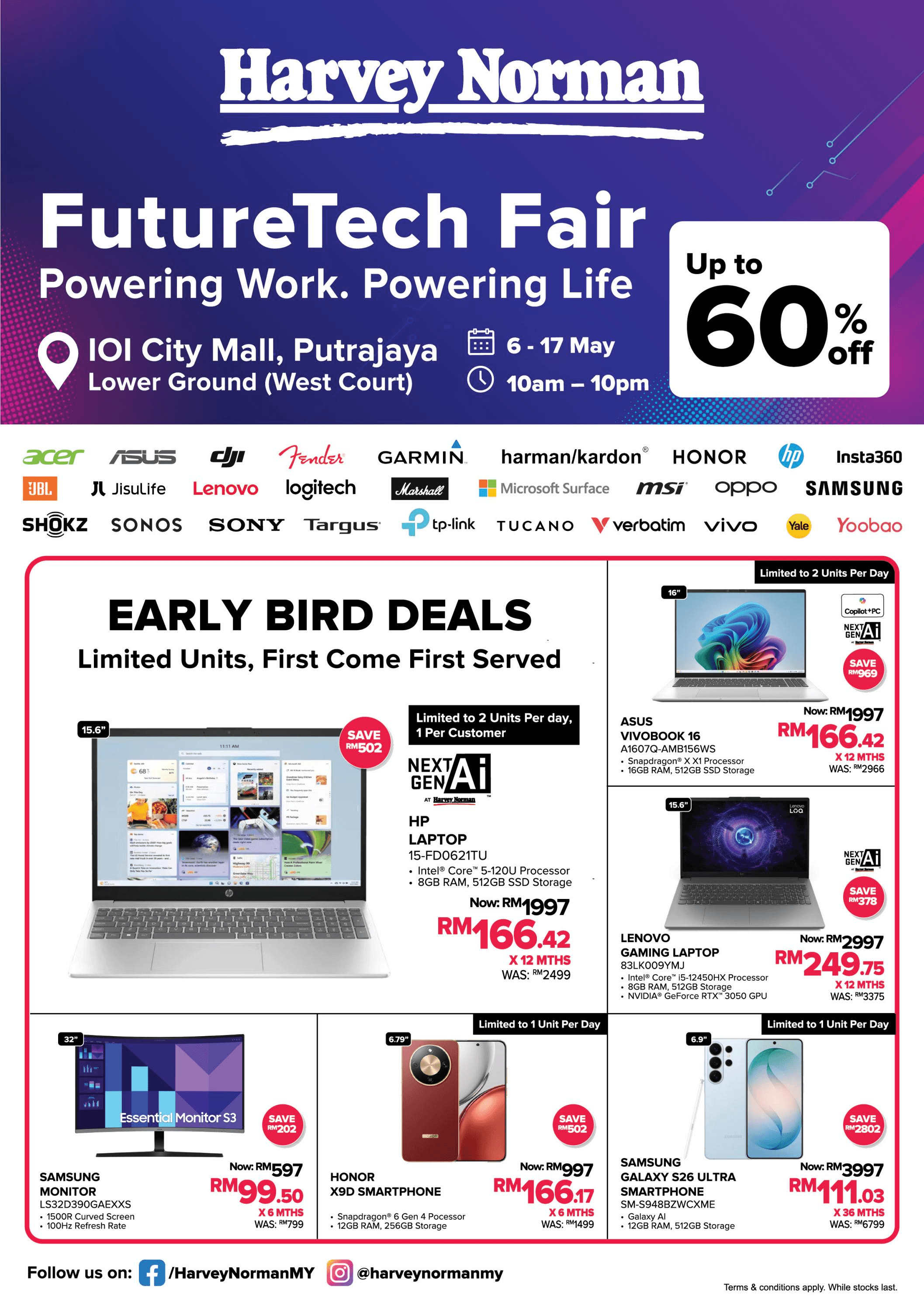Harvey Norman FutureTech Fair